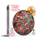 Cat Christmas ornament - Shaped 750 Piece Jigsaw Puzzle
