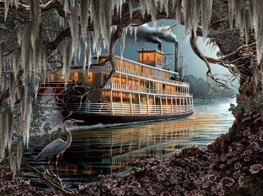 Night on the River - 1000 Piece Jigsaw Puzzle